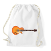 PRINTFASHION Les Paul Gitár - Sportzsák, Tornazsák - Fehér