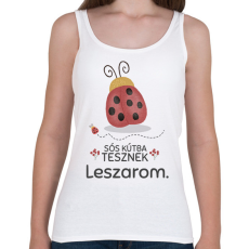 PRINTFASHION Leszarom - Női atléta - Fehér