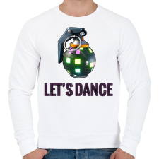 PRINTFASHION Let's dance - Férfi pulóver - Fehér női pulóver, kardigán