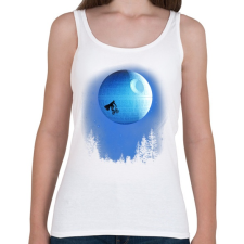 PRINTFASHION Let's have fun - Női atléta - Fehér női trikó