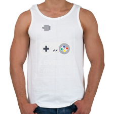 PRINTFASHION Level 15 completed - Férfi atléta - Fehér atléta, trikó