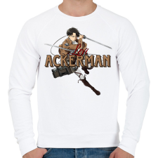 PRINTFASHION Levi minta (AOT) - Férfi pulóver - Fehér férfi pulóver, kardigán