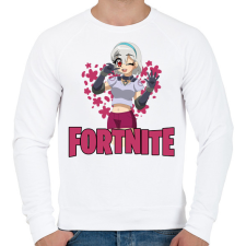PRINTFASHION Lexa Fortnite - Férfi pulóver - Fehér férfi pulóver, kardigán