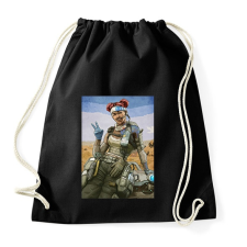 PRINTFASHION Lifeline - Apex Legends - Sportzsák, Tornazsák - Fekete tornazsák
