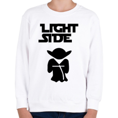 PRINTFASHION Light Side páros minta - Gyerek pulóver - Fehér