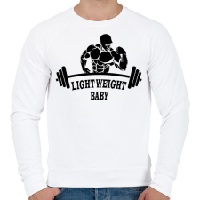 PRINTFASHION Light Weight Baby - Férfi pulóver - Fehér férfi pulóver, kardigán