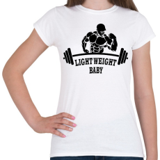 PRINTFASHION Light Weight Baby - Női póló - Fehér