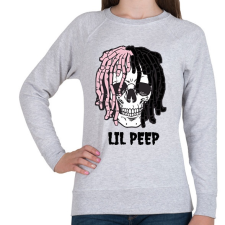 PRINTFASHION Lil Peep - Női pulóver - Sport szürke női pulóver, kardigán