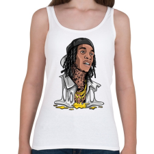 PRINTFASHION Lil Uzi - Női atléta - Fehér női trikó