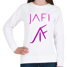 PRINTFASHION lila jafi - Női pulóver - Fehér