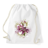 PRINTFASHION liliom1 - Sportzsák, Tornazsák - Fehér