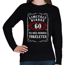 PRINTFASHION Limitált kiadás - 60 - Női pulóver - Fekete női pulóver, kardigán