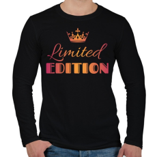 PRINTFASHION LIMITED EDITION  - Férfi hosszú ujjú póló - Fekete
