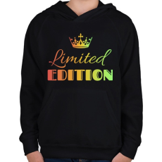 PRINTFASHION LIMITED EDITION  - Gyerek kapucnis pulóver - Fekete