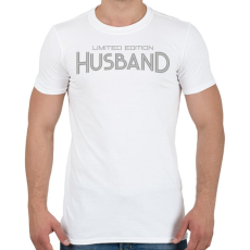 PRINTFASHION Limited Edition Husband - Férfi póló - Fehér