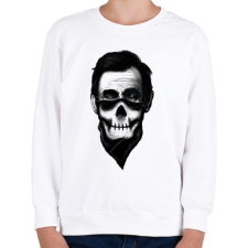 PRINTFASHION Lincoln - Gyerek pulóver - Fehér gyerek pulóver, kardigán