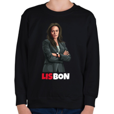 PRINTFASHION LISBON - Gyerek pulóver - Fekete