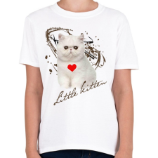 PRINTFASHION little kitten - Gyerek póló - Fehér gyerek póló