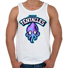 PRINTFASHION little tentacles - Férfi atléta - Fehér atléta, trikó