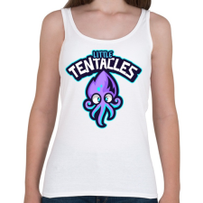 PRINTFASHION little tentacles - Női atléta - Fehér női trikó
