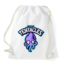 PRINTFASHION little tentacles - Sportzsák, Tornazsák - Fehér tornazsák