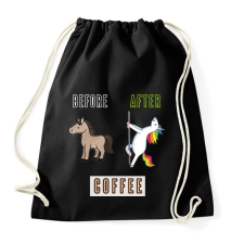 PRINTFASHION LO2 - Sportzsák, Tornazsák - Fekete tornazsák