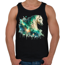 PRINTFASHION ló - Férfi atléta - Fekete