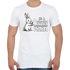 PRINTFASHION LOCSOLKODÓS PÓLÓM - Férfi póló - Fehér férfi póló