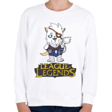 PRINTFASHION LOL Rengar - Gyerek pulóver - Fehér gyerek pulóver, kardigán