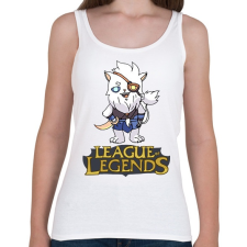 PRINTFASHION LOL Rengar - Női atléta - Fehér női trikó