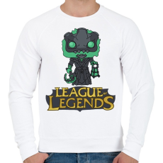 PRINTFASHION LOL Thresh - Férfi pulóver - Fehér