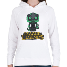 PRINTFASHION LOL Thresh - Női kapucnis pulóver - Fehér