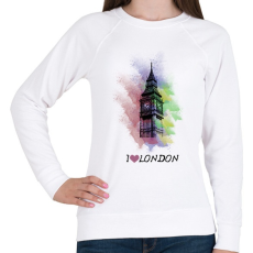 PRINTFASHION london - Női pulóver - Fehér