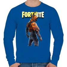 PRINTFASHION Longshot Fortnite - Férfi pulóver - Királykék férfi pulóver, kardigán