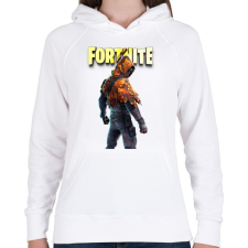 PRINTFASHION Longshot Fortnite - Női kapucnis pulóver - Fehér női pulóver, kardigán