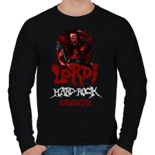 PRINTFASHION lordi-hard rock hallelujah - Férfi pulóver - Fekete férfi pulóver, kardigán
