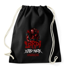PRINTFASHION lordi-hard rock hallelujah - Sportzsák, Tornazsák - Fekete tornazsák