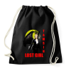 PRINTFASHION lost girl tamsin colorful - Sportzsák, Tornazsák - Fekete