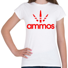 PRINTFASHION Lőszer - Női póló - Fehér