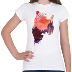 PRINTFASHION Love forever - Női póló - Fehér