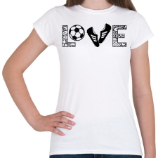 PRINTFASHION Love - Női póló - Fehér női póló