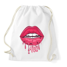 PRINTFASHION Love You - Sportzsák, Tornazsák - Fehér tornazsák