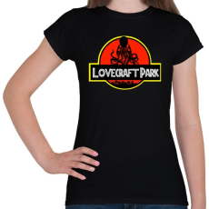 PRINTFASHION Lovecraft Park - Női póló - Fekete
