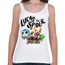 PRINTFASHION Lucas the spider - Női atléta - Fehér