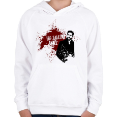 PRINTFASHION Lucifer - Gyerek kapucnis pulóver - Fehér