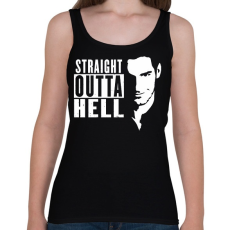 PRINTFASHION Lucifer - Női atléta - Fekete