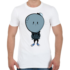 PRINTFASHION Lufifej - Férfi póló - Fehér férfi póló