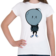 PRINTFASHION Lufifej - Női póló - Fehér női póló