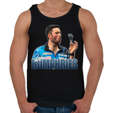 PRINTFASHION Luke Humphries - Férfi atléta - Fekete