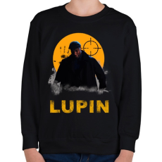 PRINTFASHION LUPIN - Gyerek pulóver - Fekete